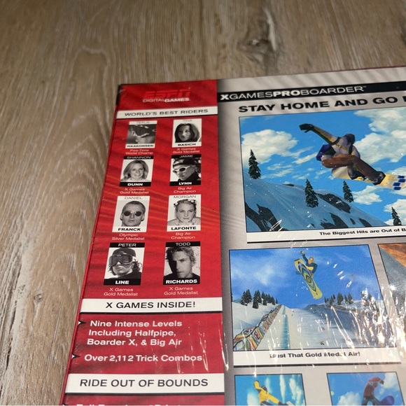 ESPN X Games ProBoarder CD-ROM Classics (PC 1998, 1999) Big Box Factory Sealed - Picture 7 of 9
